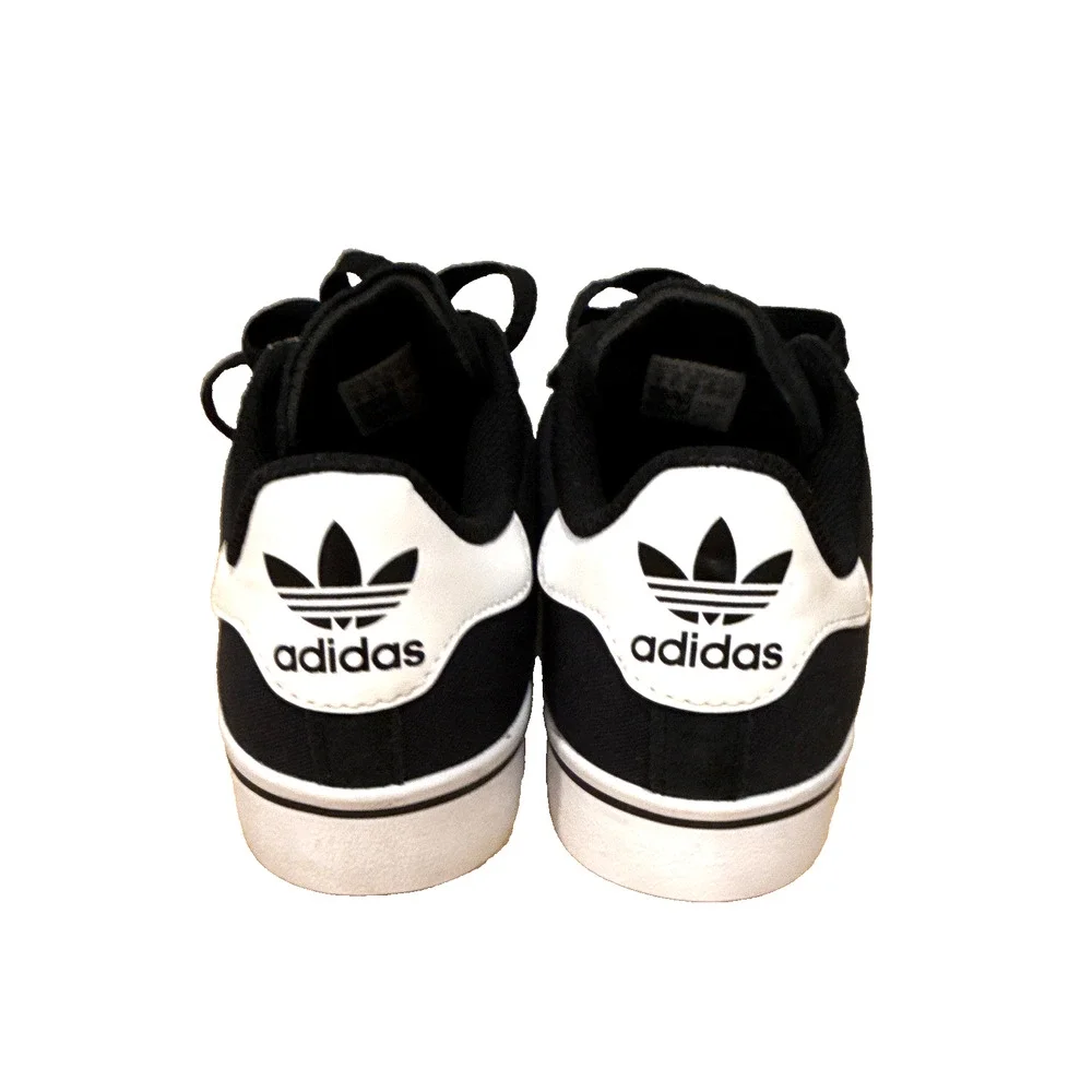 Adidas Campus Kids Black White Sneakers Size 4Y US 4 EU 36 Classic Skate Shoes